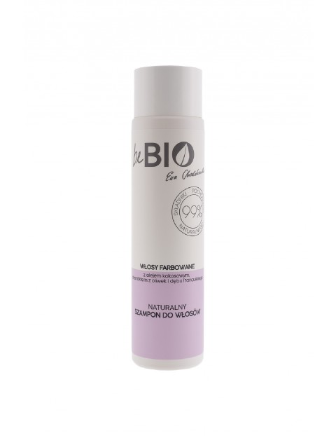 beBIO naturalny szampon do włosów farbowanych 300ml