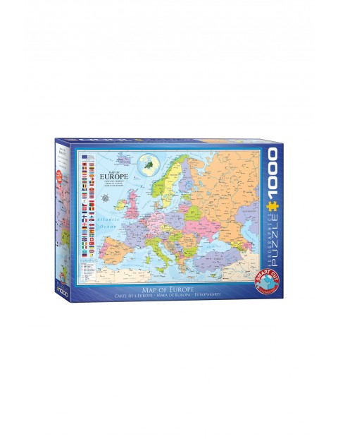 Puzzle 1000 Map of Europe