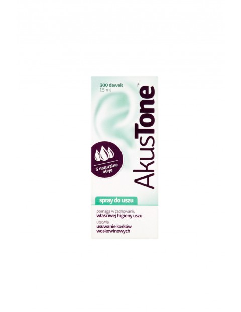 AkusTone Spray do uszu 15 ml