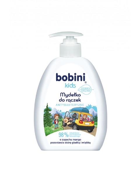 BOBINI Kids Mydło do rąk antybakteryjne - zapach mango 300 ml