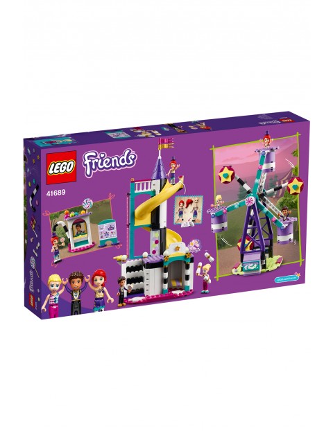 LEGO® Friends Magiczny diabelski młyn i zjeżdżalnia - 545 elementów wiek 7+