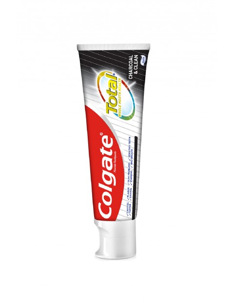 Colgate Total Charcoal & Clean multiochronna Pasta do zębów z aktywnym węglem 75 ml