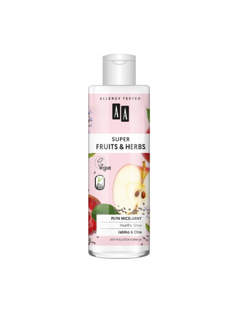 AA Super Fruits&Herbs płyn micelarny healthy glow 200 ml