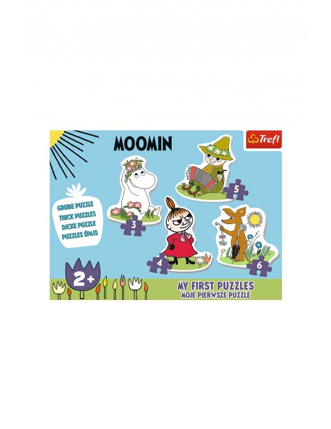 Puzzle Trefl Baby Classic - Wesołe Muminki wiek 2+