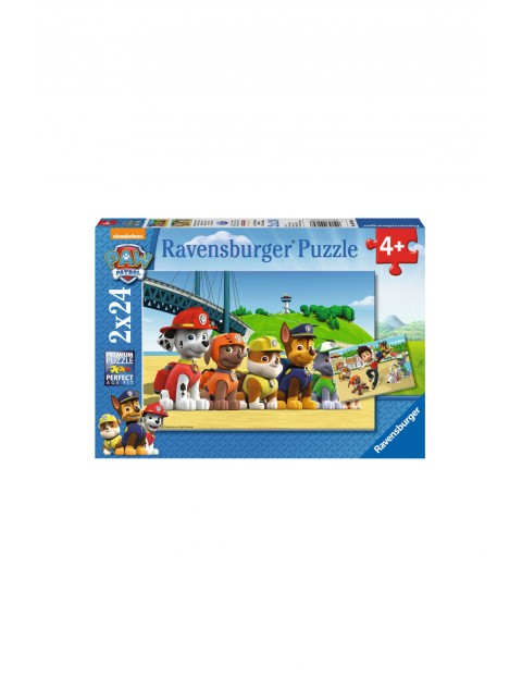 Puzzle Psi Patrol Bohaterskie Psy 2x24 elementy