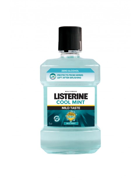 Płyn do higieny jamy ustnej Listerine Cool Mint Łagodny Smak - 1000 ml