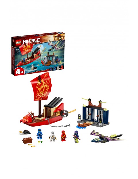 LEGO Ninjago - Ostatni lot Perły Przeznaczenia 71749- 147 elementów, wiek 4+ 