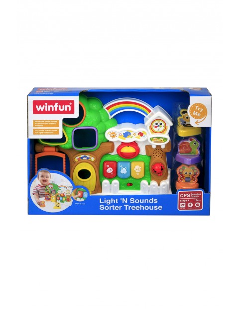 Mówiący domek sorter SMILY Play wiek 12msc+