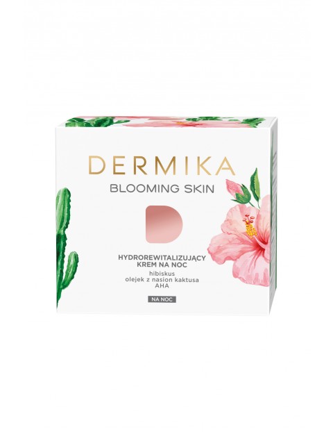 Dermika Blooming Skin krem hydrorewitalizujacy  na noc - 50 ml 