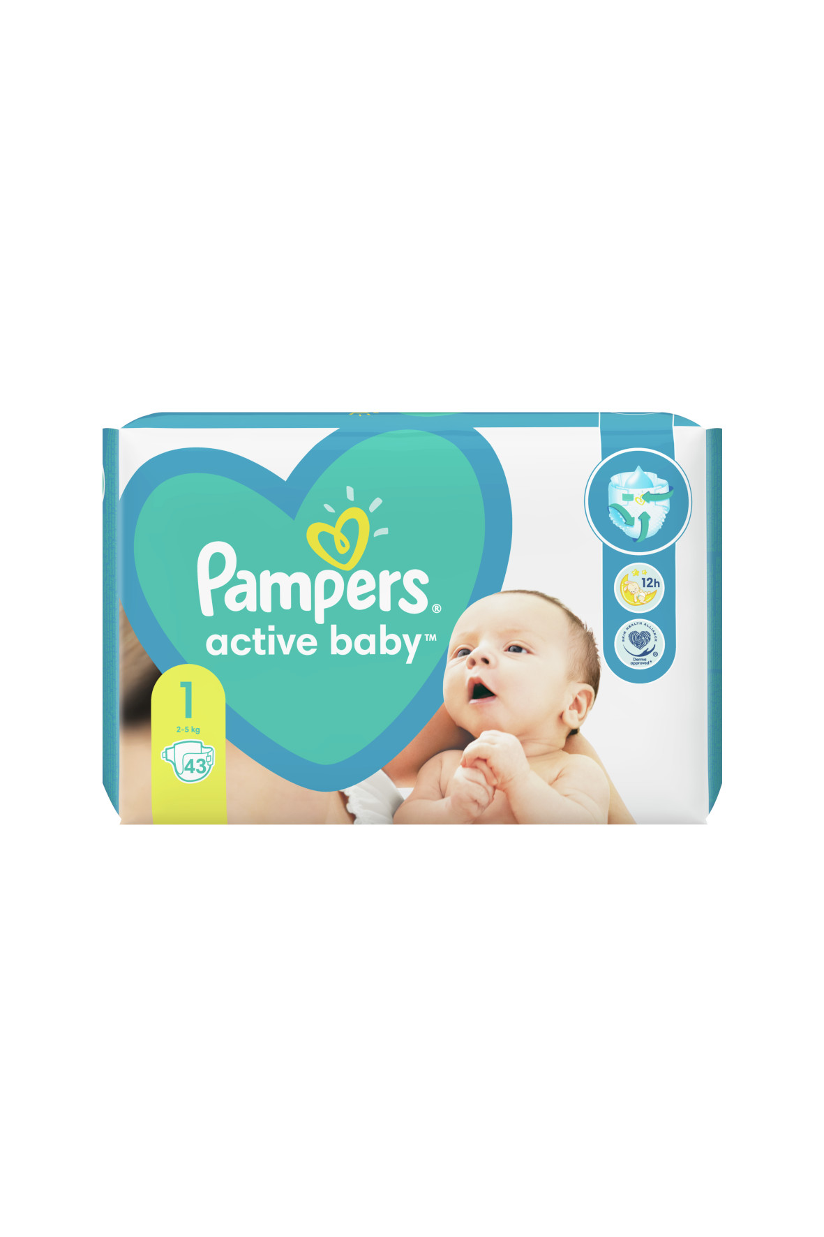 Pieluchy Pampers Active Baby 1 5O41ES